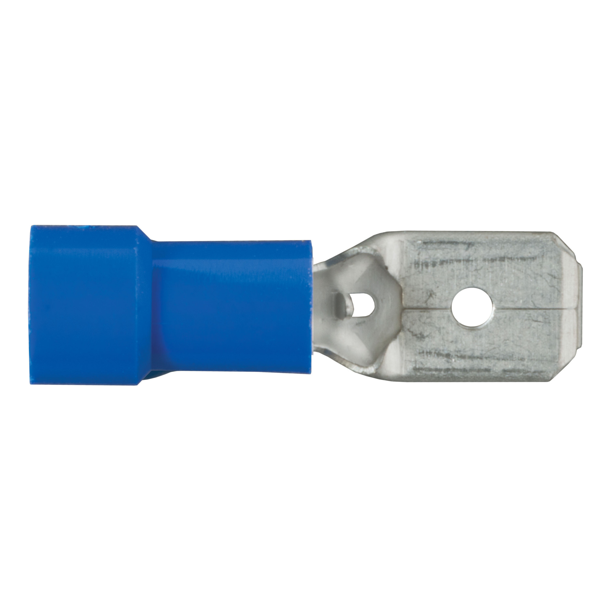 Curt Manufacturing Vinyl-Insulated Male Wire Quick Connectors — 16-14 Gauge, Blue, 100-Pack, Model# 59432